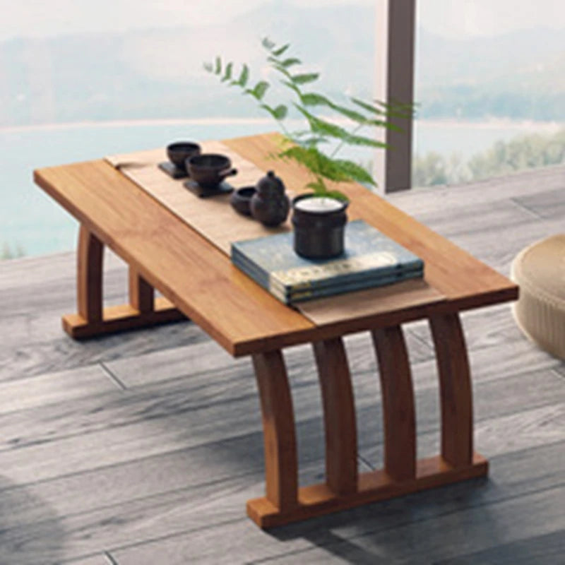 Nanzhu Bay Window Small Tea Mesa Tatami Japanese Low Mesa Tea Mesa Small Mesa Dormitorio Folding Kang Mesa Household Uso